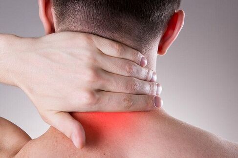 Osteotolying disease on neck